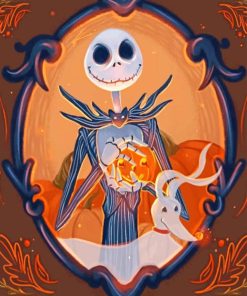 Jack Skellington Paint by numbers