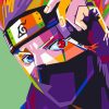 Kakashi Hatake Pop Art paint by numbers