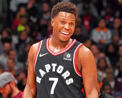 Kyle Lowry Smiling Paint by numbers