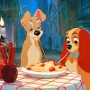 Lady And The Tramp Romantic Date Paint by numbers