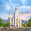 Lds Temple Paint by numbers