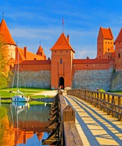 Shu Lithuania Trakai Paint by numbers