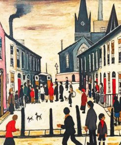 Lowry Art paint by numbers