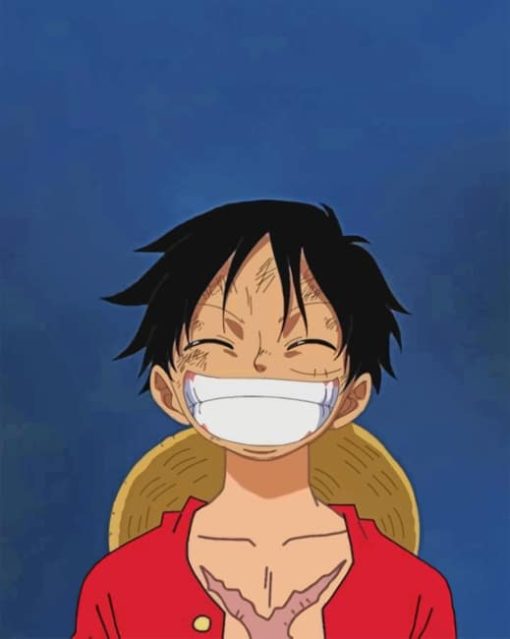 Luffy paint by numbers