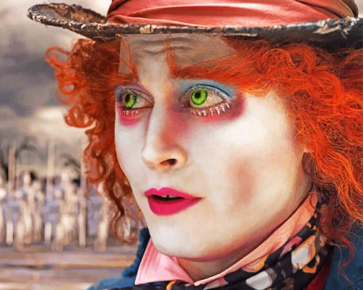 Mad Hatter Paint by numbers