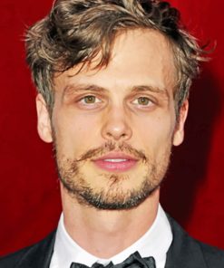 Matthew Gray Gubler paint by numbers