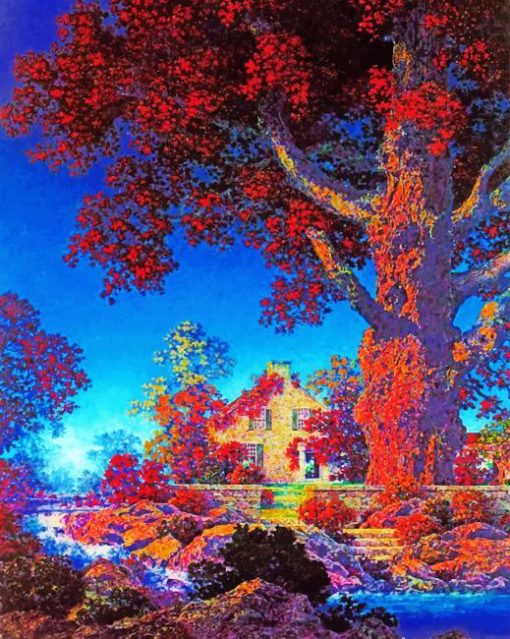 Maxfield Parrish Art Paint by numbers