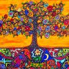 Mexican Folk Art paint by numbers