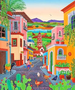 Mexican Life Paint by numbers