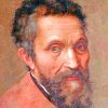 Michelangelo Buonarroti Piant by numbers