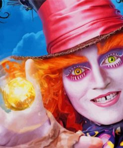 The Mad Hatter Paint by numbers