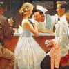 Norman Rockwell Art ¨Paint by number