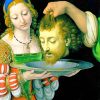 Salome With The Head Of John The Baptist paint by numbers