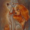 Lady And The Tramp Animation Paint by numbers