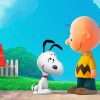 Peanuts Charlie Brown And Snoopy Paint by numbers