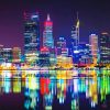 Perth City Skylines Paint by numbers