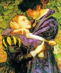 Pre Raphaelite John Everett Millais Paint by numbers