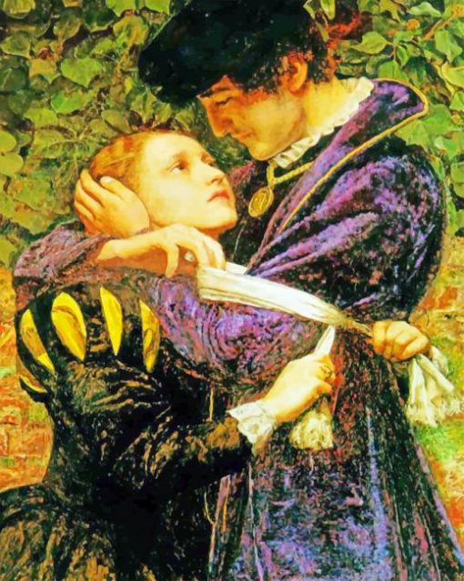 Pre Raphaelite John Everett Millais Paint by numbers