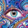 Psychedelic Art Paint by numbers