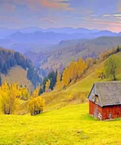 Romania Landscape Paint by numbers