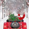 Santa Red Truck paint by numbers