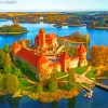 Shu Lithuania Trakai Paint by numbers