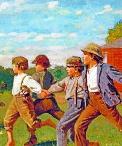 Snap The Whip Winslow Homer Paint by numbers