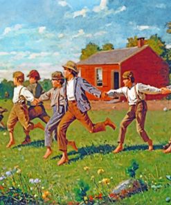 Snap The Whip Winslow Homer Art Paint by numbers