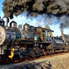 Steam Train Paint by numbers