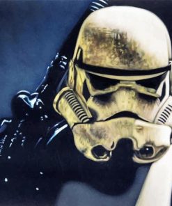 Aesthetic Stormtrooper Star Wars Paint by numbers