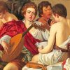 The Musicians Caravaggio paint by numbers