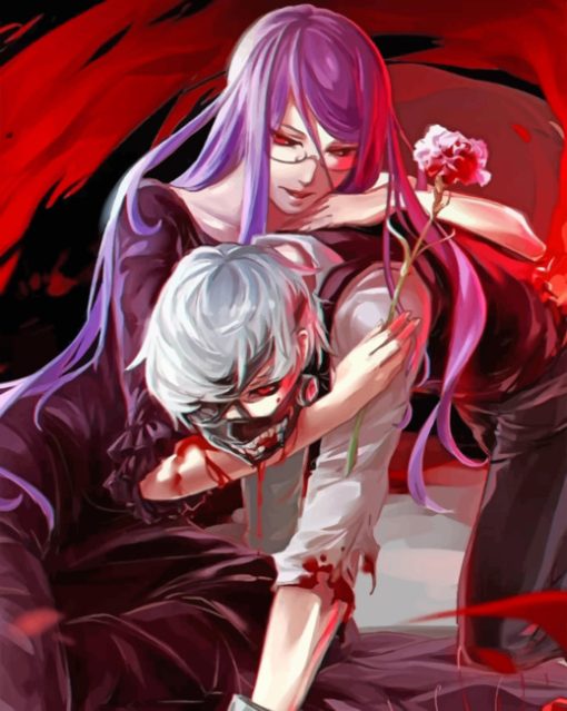 Tokyo Ghoul Paint by numbers