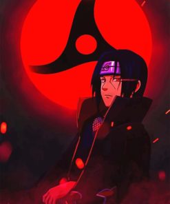 Itachi Uchiha Paint by numbers