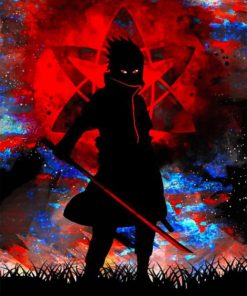 Uchiha Revenge Paint by numbers