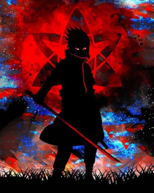 Uchiha Revenge Paint by numbers