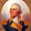 Vintage George Washington Paint by numbers