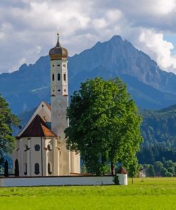 Neuschwanstein Castle Paint by numbers