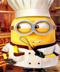 Chef Minion Paint by numbers