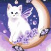 Angel Cat paint by numbers