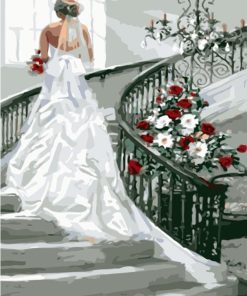 Bride In Wedding Paint by numbers