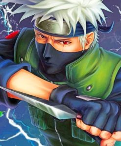 Kakashi paint by numbers