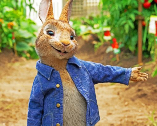 Peter Rabbit Movie Paint by numbers