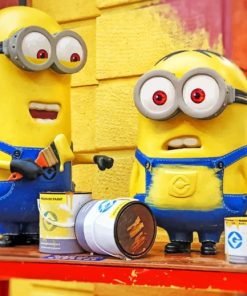 Minions Characters Paint by numbers