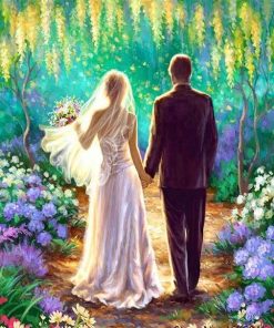 Wedding At Heaven Paint by numbers