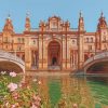 Plaza De Espana Seville Paint by numbers