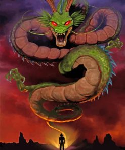 Shenron Paint by numbers