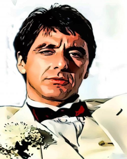 Tony Montana Scarface paint by numbers