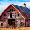 Abandoned Barn paint by numbers