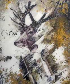 Abstract Deer Paint by numbers