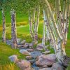 Aesthetic Aspen Trees paint by numbers